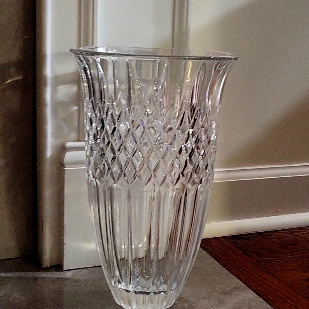 Crystal Marquis Vase
